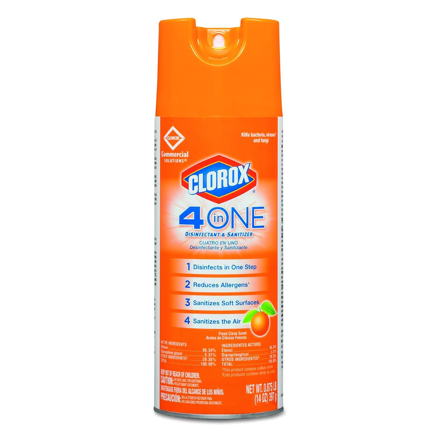 Clorox 4in1 Citrus Disinfct Spray 6-19oz