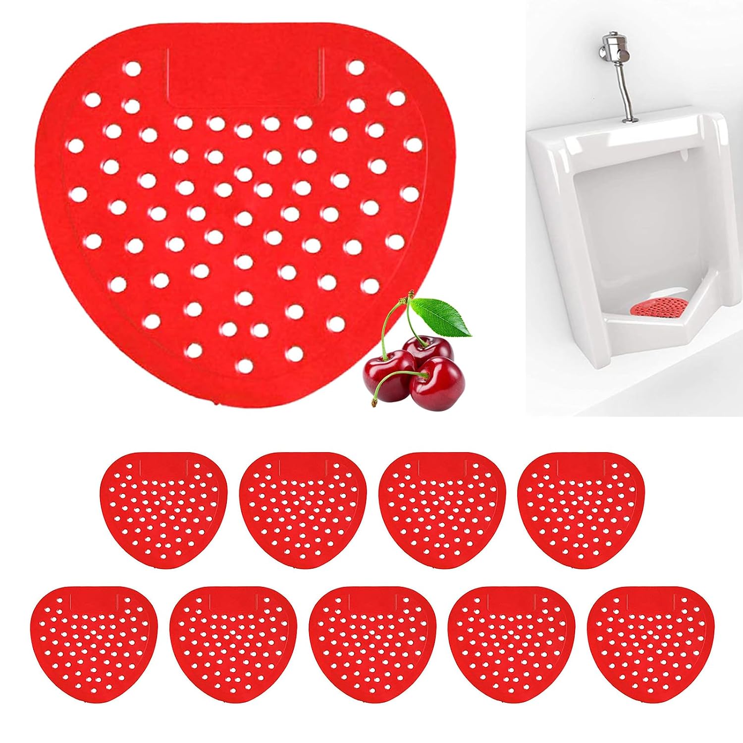 Urinal Screen Camphresh Cherry Blue Each