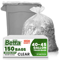 CLEAR CAN LINER 40X48 44G 16MIC 25/10CT
