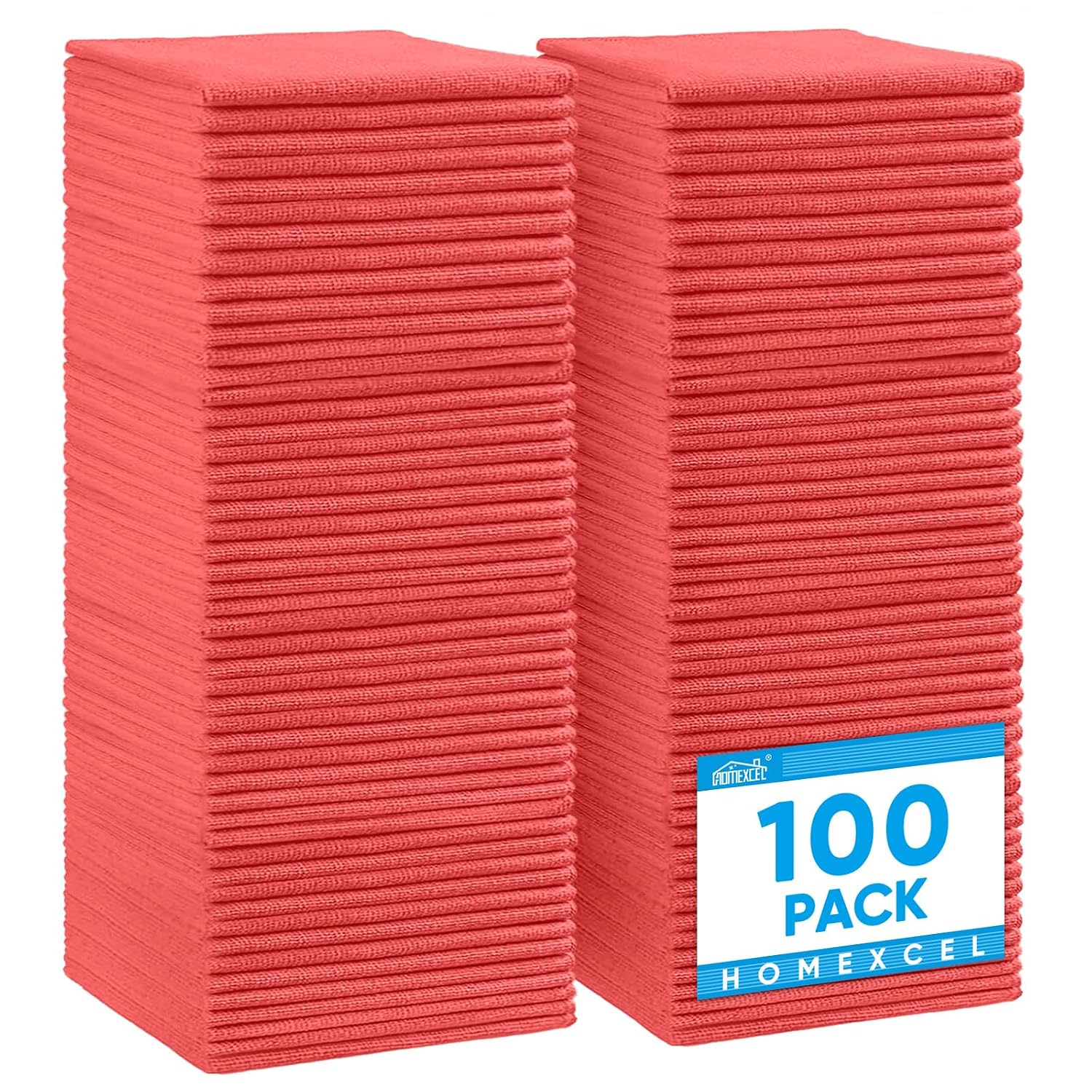 LEP RED 16" MICROFIBER TOWEL 12CT