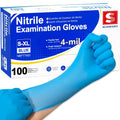 Nitrile Blue PF Indus "S" 100Pcs/Pk